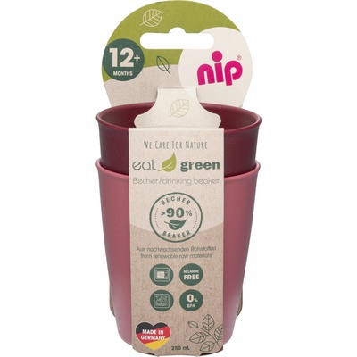 Nip Green line kalíšek 2ks red 250 ml
