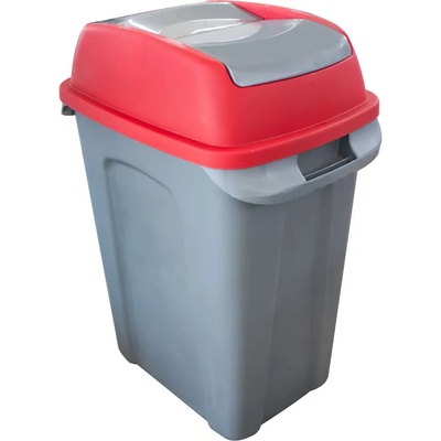 PLANET PLANET-Кош за боклук 70lt "Hippo" ЧЕРВЕН (UP 222) (0133351)