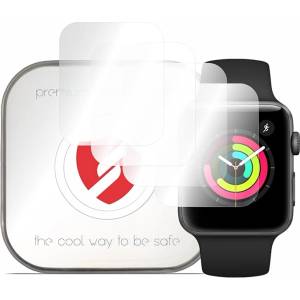  Протектор - самолекуващ [4 броя] за Apple Watch 1 / 2 / 3 (42 mm) - Smart Protection Classic - Clear