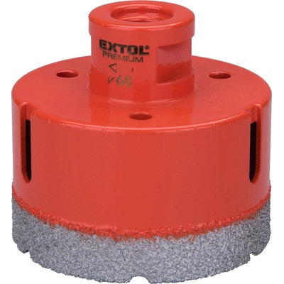 Extol кръгов нож за плочки, диамантен режещ ръб; 65 mm x M14, за използване в ъглошлайф