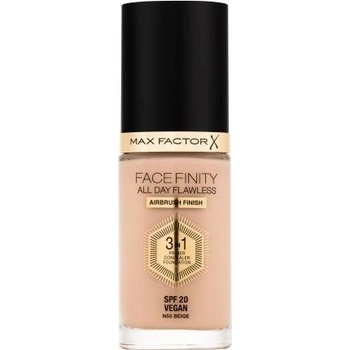 Max Factor Facefinity All Day Flawless SPF20 tekutý make-up s uv ochranou N55 Beige 30 ml
