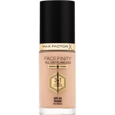 Max Factor Facefinity All Day Flawless SPF20 tekutý make-up s uv ochranou N55 Beige 30 ml