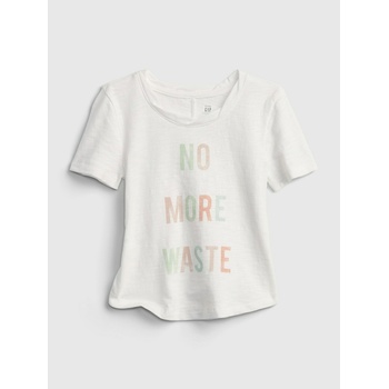 GAP Бебешка тениска gen good graphic GAP GAP | Byal | Момичешки | 68-80