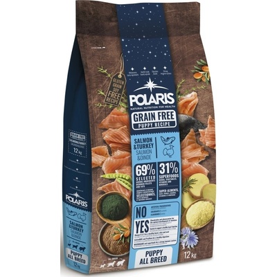 Polaris Grain Free Puppy All Breed Salmon & Turkey 12 kg