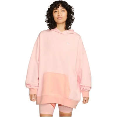 Nike W NSW SWSH FLC Hoodie W ružová DM6201-611