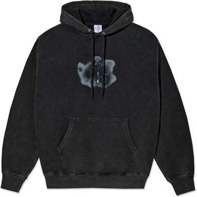 Polar mikina Metal Logo Dave Hoodie černá