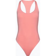 Hurley O&O Solid Racerback Moderate One Piece pacific pink