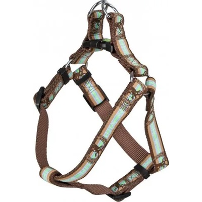 Kerbl Wild Life Нагръдник за кучета, гърди 35-60 см, ширина - 20 мм, кафяв и тюркоаз, Германия - 80270