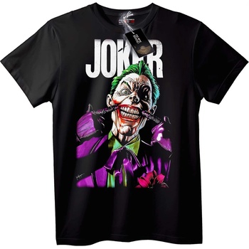NOONEBRAND Тениска Joker Графика - 2XL, Black