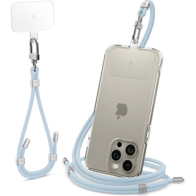 Šnúrka na telefon Spigen Universal Strap Set Crossbody & Wrist Mute Blue