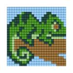 Bright Toys Мозайка с пиксели Bright Toys, 24x24 пиксела - Хамелеон (BT24011)