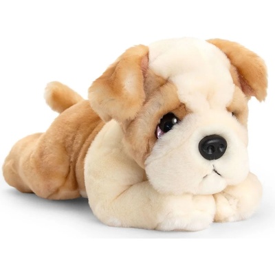 Keel Toys Плюшена играчка Keel Toys - Булдог, легнал, 25 cm (SD2631)