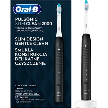 Oral-B Pulsonic Slim Clean 2000 Black