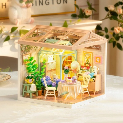 ROBOTIME Rolife DIY House: Zimná záhrada s LED osvetlením 151 dielikov
