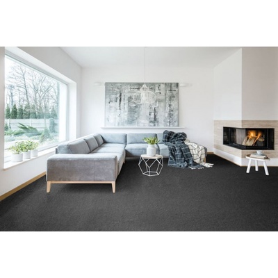 Nej-koberce Omnia tmavě šedý metráž 300 cm