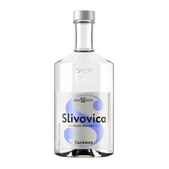 Slivovica Žufánek 50% 0,5 l (čistá fľaša)