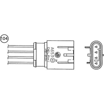 Lambda sonda NGK OZA629-A3