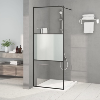 walk-in 80 x 195 cm napůl mléčné ESG sklo