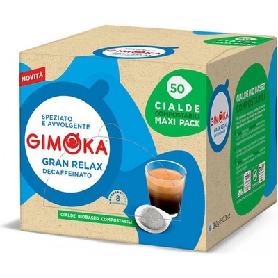 Gimoka Gran Relax Decaffeinato безкофеиново кафе филтър дози 50 бр