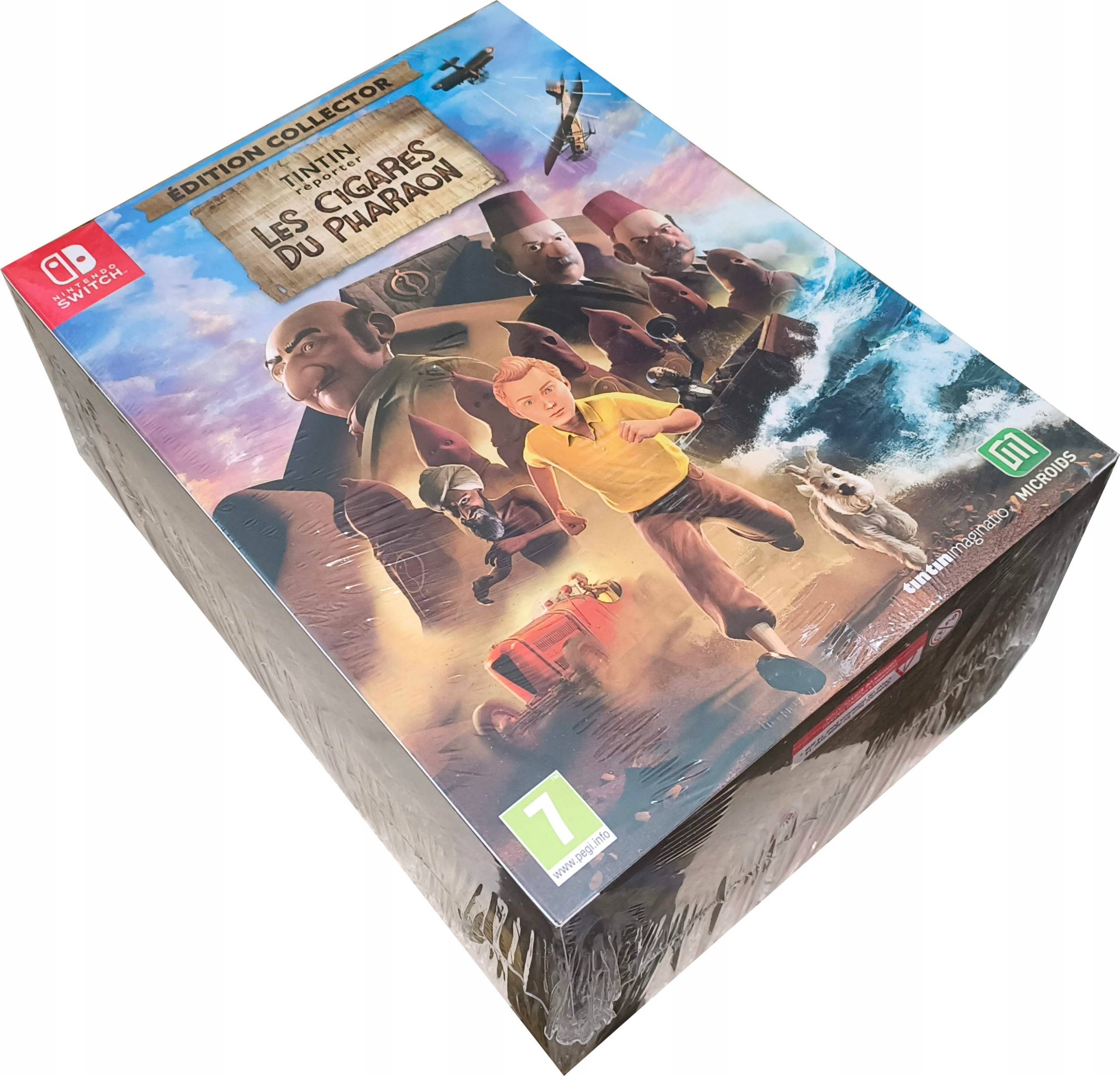 Tintin Reporter Nouveau Jeu 2022 Jeu Tintin Reporter - Les Cigares Du Pharaon Edition Limitée PS5 - Très Bon état Vignette Tintin