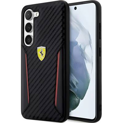 Ferrari Калъф Ferrari за Samsung Galaxy S23 Plus - Черен KP25015