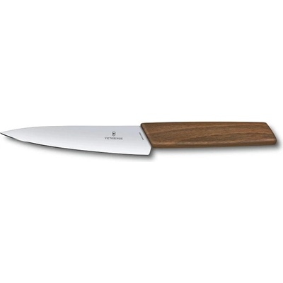 Victorinox Кухненски нож Victorinox Swiss Modern Office Knife, универсален, 15 см, неръждаема стомана, кафяв (6.9010.15G)