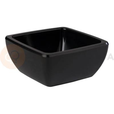 APS Friendly Štvorcová misa čierna 65 x 65 x 30 mm