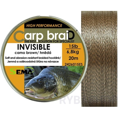 Sema Carp braiD Invisible 20m 11,4kg