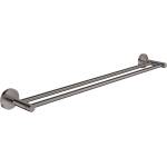 GROHE Essentials - Двураменна стойка за кърпи, тъмен графит 40802A01 (40802A01)