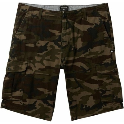 Quiksilver CRUCIAL BATTLE CARGO pánské kraťasy khaki