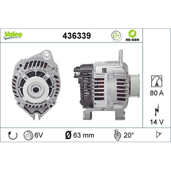 Generátor VALEO 436339