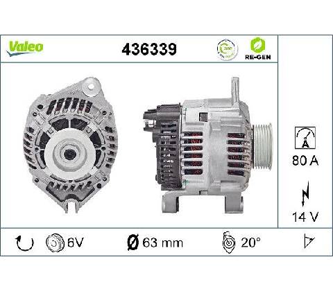 Generátor VALEO 436339