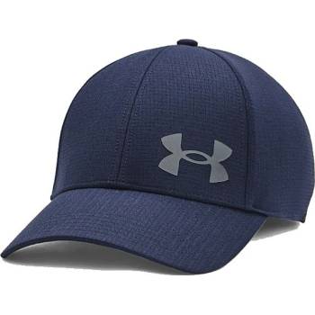 Under Armour Cap Isochill Armourvent STR NVY Mens modrá biela