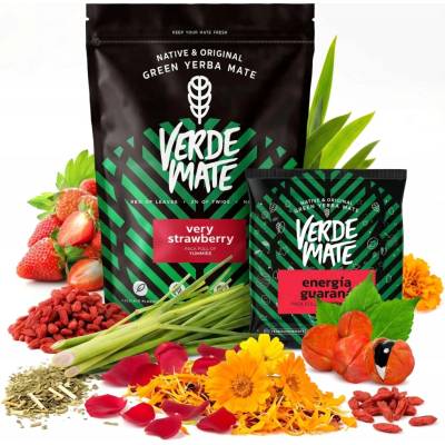Verde Mate Green Yerba Very Strawberry 0,5 kg