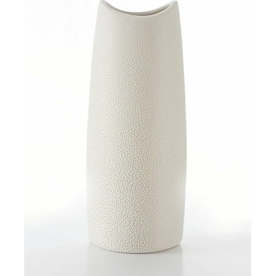 EUROFIRANY DEKORATIVNÍ VÁZA RISO 14X9X35 KRÉMOVÁ – Sleviste.cz