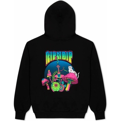 Ripndip mikina PSYCHEDELIC HOODIE černá L