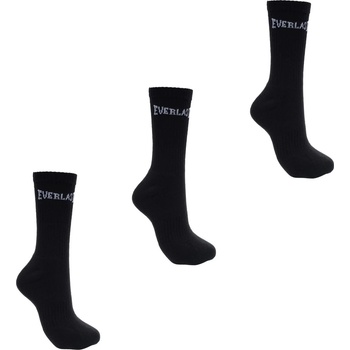 Image 1 of Everlast Мъжки чорапи Everlast 3 Pack Crew Socks Mens - Black