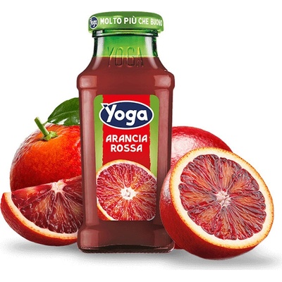 Yoga nealkoholický nápoj z červeného pomaranča 24 x 200 ml
