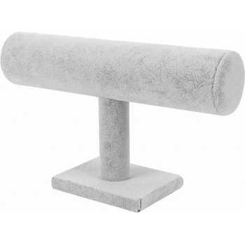 APT AG545C stojan na náramky semišový šedý