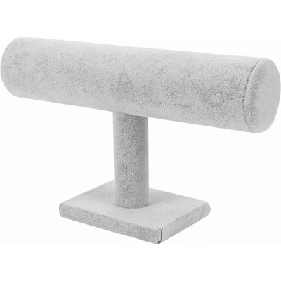 APT AG545C stojan na náramky semišový šedý