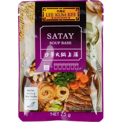 LEE KUM KEE Základ Satay Shabu Shabu HOT POT polievka 75g