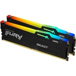 Kingston FURY Beast RGB 128GB (2x64GB) DDR5 5600MHz KF556C36BBEAK2-128