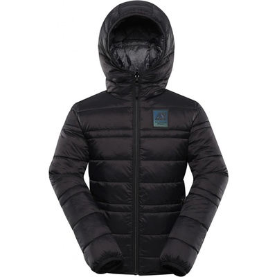 ALPINE PRO DOUWO Dětská oboustranná bunda černá – Zboží Dáma ALPINE PRO DOUWO Dětská oboustranná bunda černá – Zboží Dáma