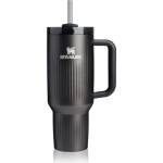 STANLEY Quencher H2. O Fluted Tumbler неръждаема термочаша със сламка голям Black PVD