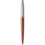 Parker Химикалка, 0, 7 мм, сребърен клипс, оранжев корпус Chelsea, PARKER "Royal Jotter", синя 1953189 (1953189)