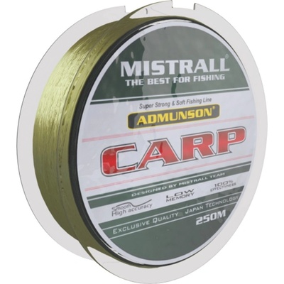 Mistrall Admunson - Carp camou 250 m 0,25 mm