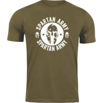 Image 1 of DRAGOWA Тениска с къс ръкав Spartan Army, маслиненозелена, 160 г/м2 (7847)