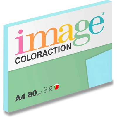 Image Coloraction A4 80 g Pastělově světle modrá 100 ks