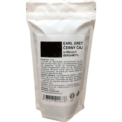 Zelené Drahokamy Earl grey s bergamotem 100 g