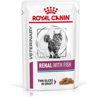 Royal Canin Veterinary Royal Canin Feline Renal with Tuna Wet - в алуминиева опаковка 12 x 85 гр